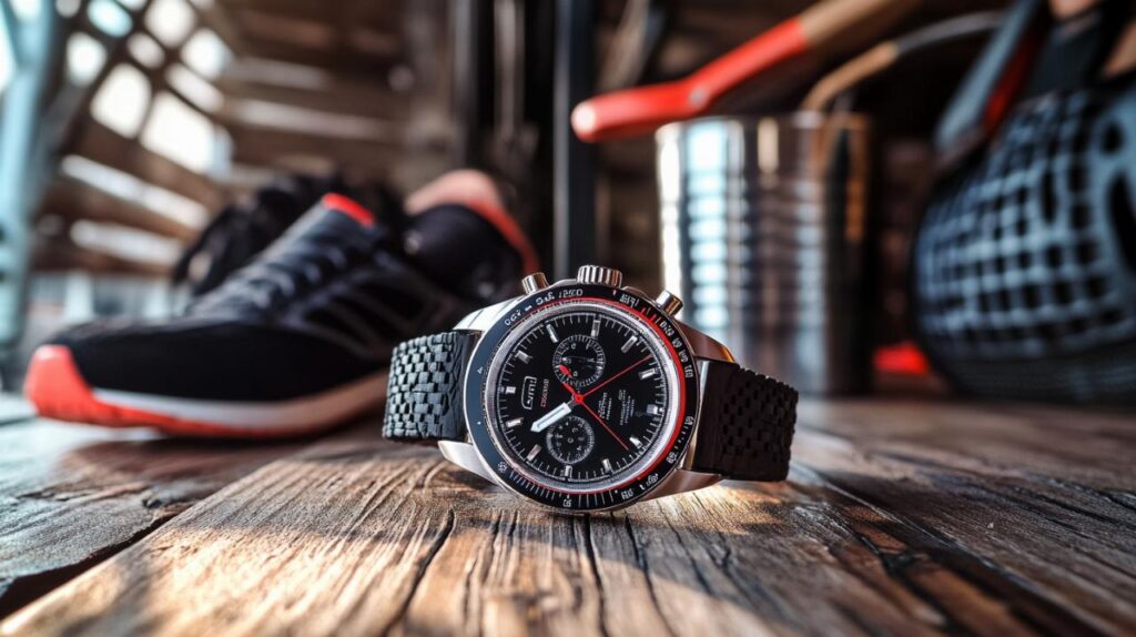 Chronomètre Sportif Numérique étanche – Grand écran, 1/100 Sec, Alarme, Calendrier, Pour Coach, Arbitre, Running, Natation